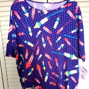 Patriotic IRMA TUNIC #1987